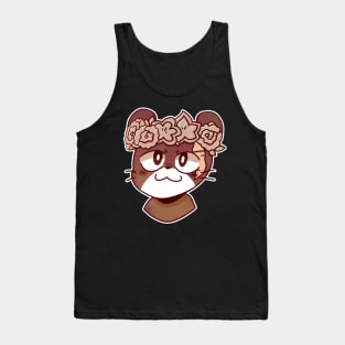 Pantherlily flower crown sticker Tank Top